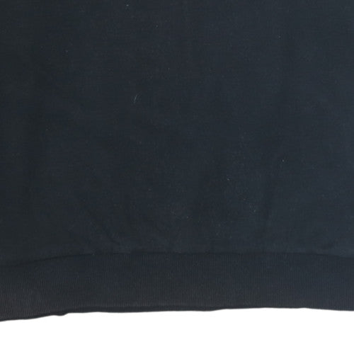 Hugo Boss Men's Black Logo Crew Neck Pullover Sweatshirt Size L