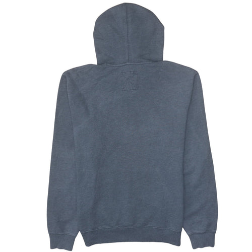 Vans Men's Blue Pullover Hoodie M Logo Skate Graphic Fleece