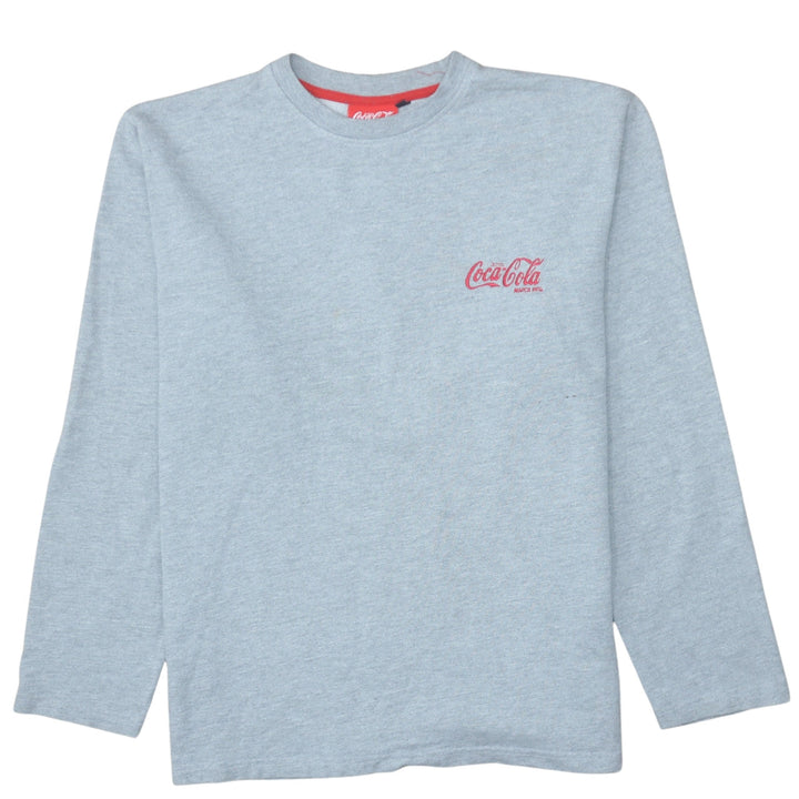 Coca-Cola Women’s Grey Crew Neck Long Sleeve Pullover Sweatshirt XL