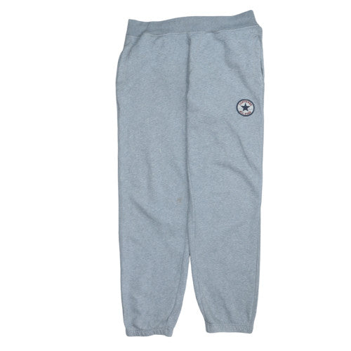 Converse Men's Grey Sweatpants M Regular Fit Cuffed Joggers