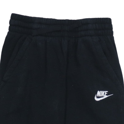 Nike Boys Black Jogger Sweatpants M 137–147cm Elastic Waist Pockets