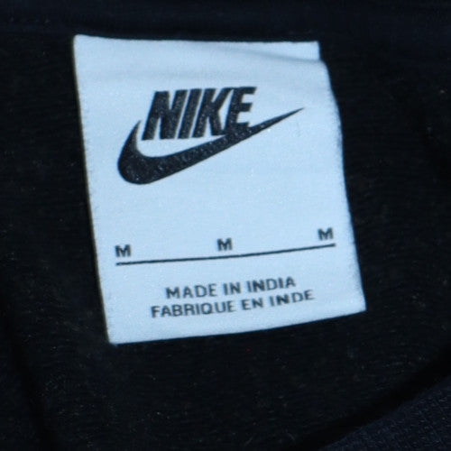 Nike Men's Black Crew Neck Pullover Sweatshirt M Regular Fit