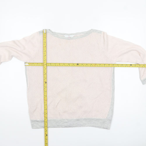 Jasper Conran Women’s Beige Knit Pullover Jumper Size 14