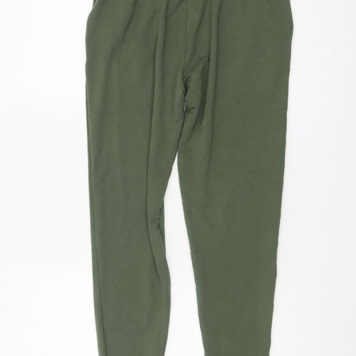 Gymshark Women’s Green Jogger Trousers Size S Elastic Waist