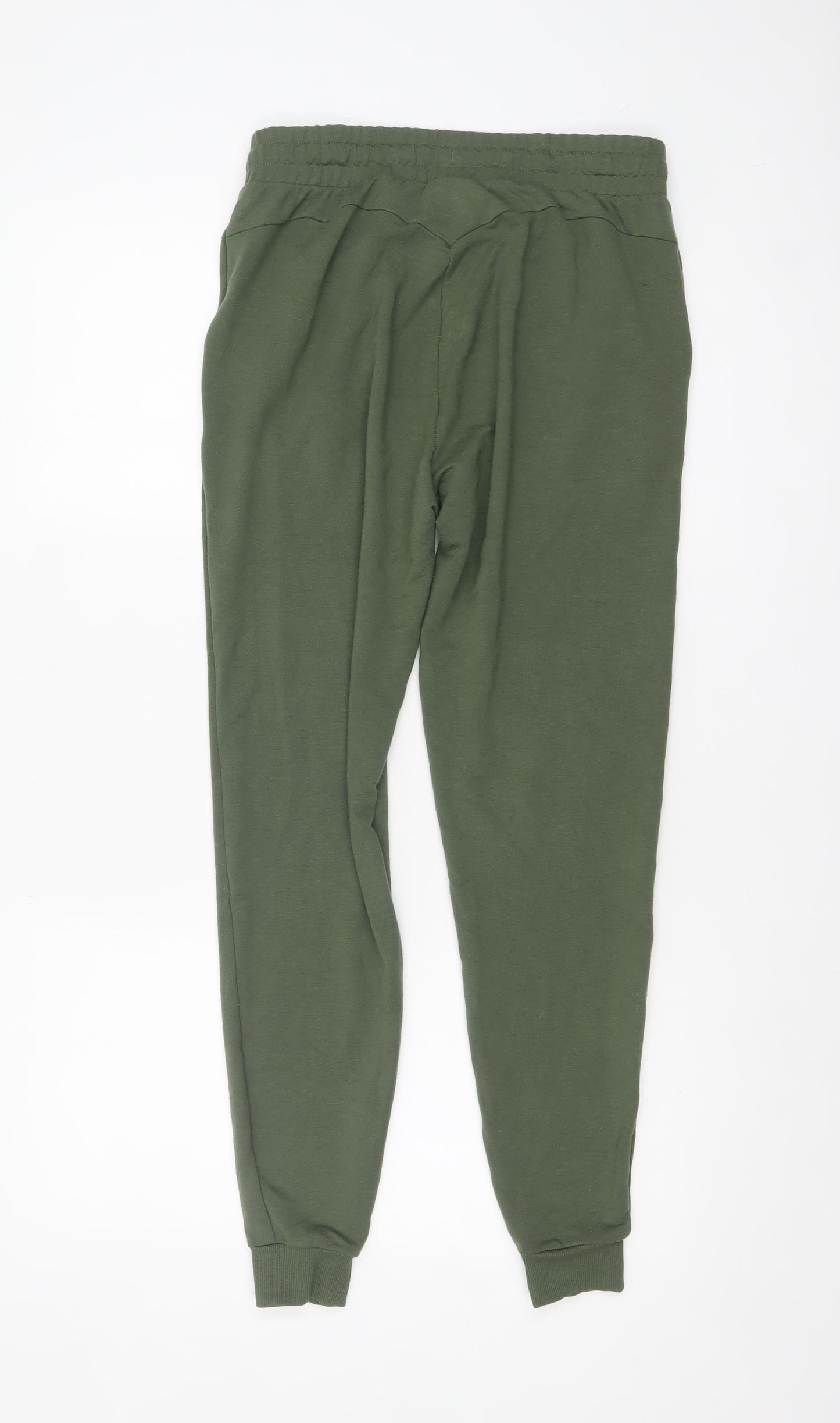 Gymshark Women’s Green Jogger Trousers Size S Elastic Waist