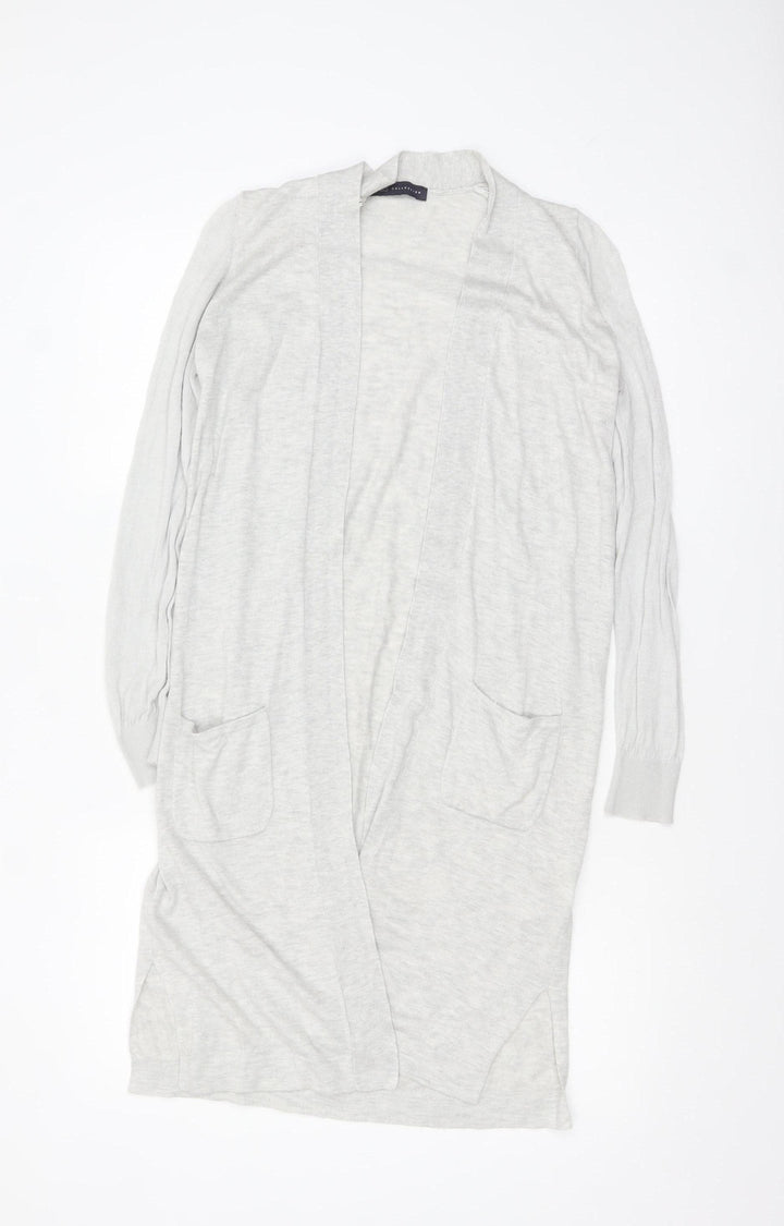 Marks and Spencer Women’s Grey Longline Knit Cardigan Size 10