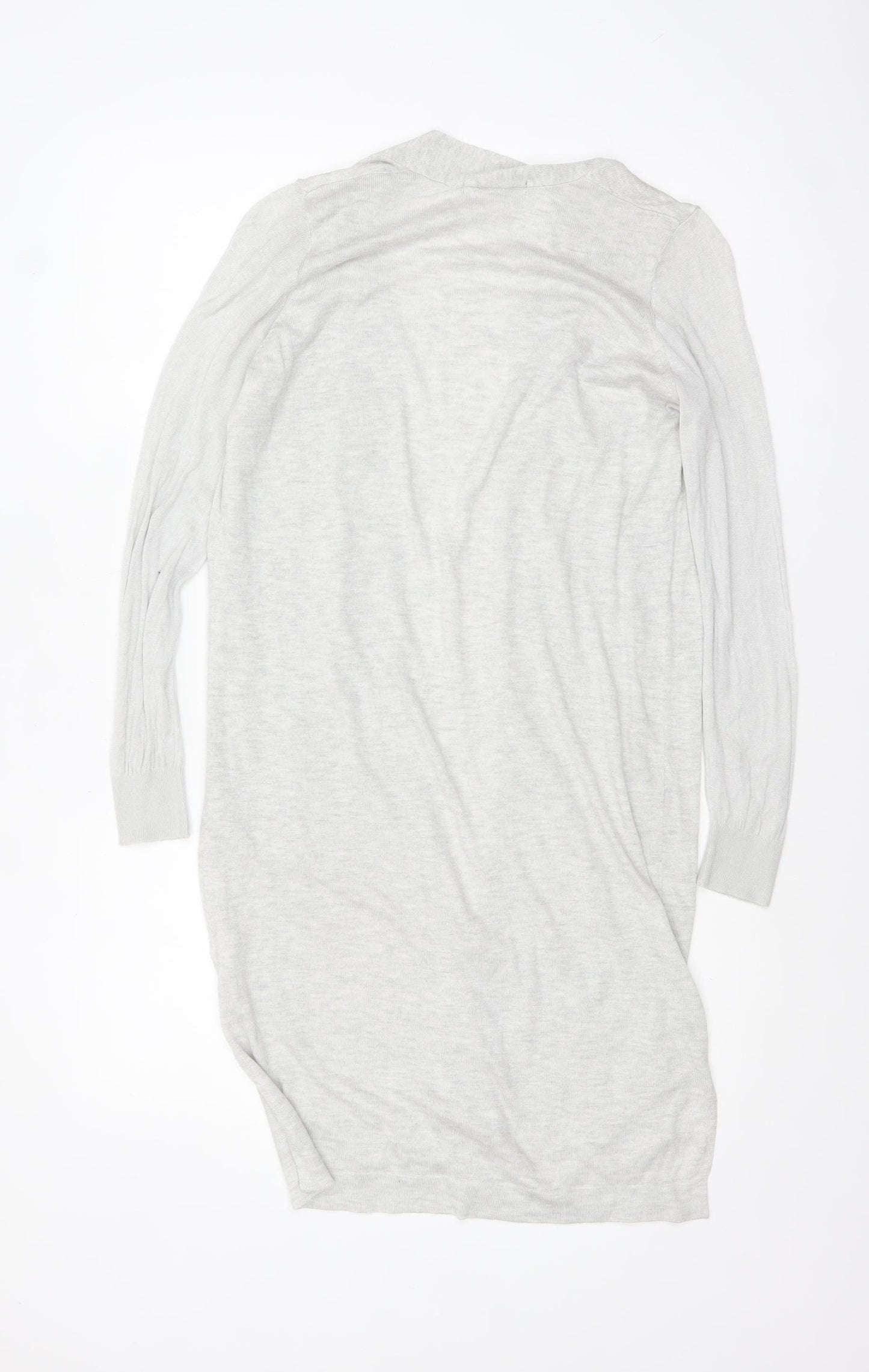 Marks and Spencer Women’s Grey Longline Knit Cardigan Size 10