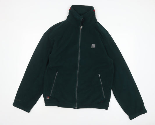 Sprayway Men's Green Fleece Full Zip Outdoor Jacket Size S