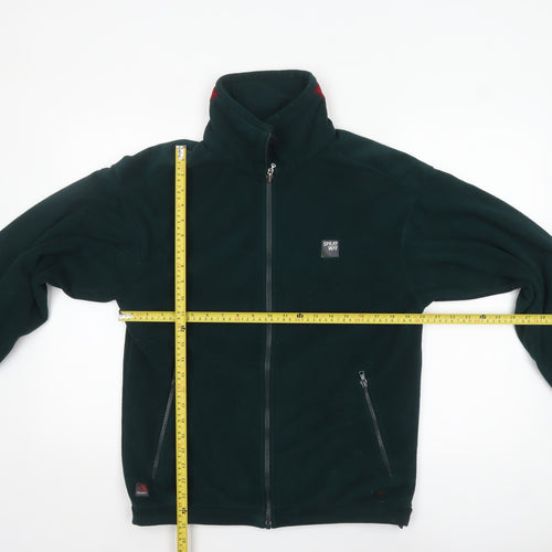 Sprayway Men's Green Fleece Full Zip Outdoor Jacket Size S