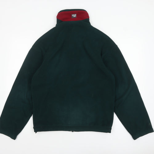 Sprayway Men's Green Fleece Full Zip Outdoor Jacket Size S