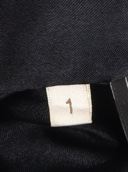 Elvi Women’s Black Size 14 Mid-Length Button Overcoat