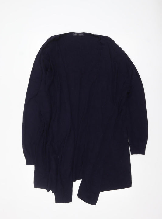 Marks and Spencer Women’s Navy Blue Long Sleeve Open Cardigan Size L