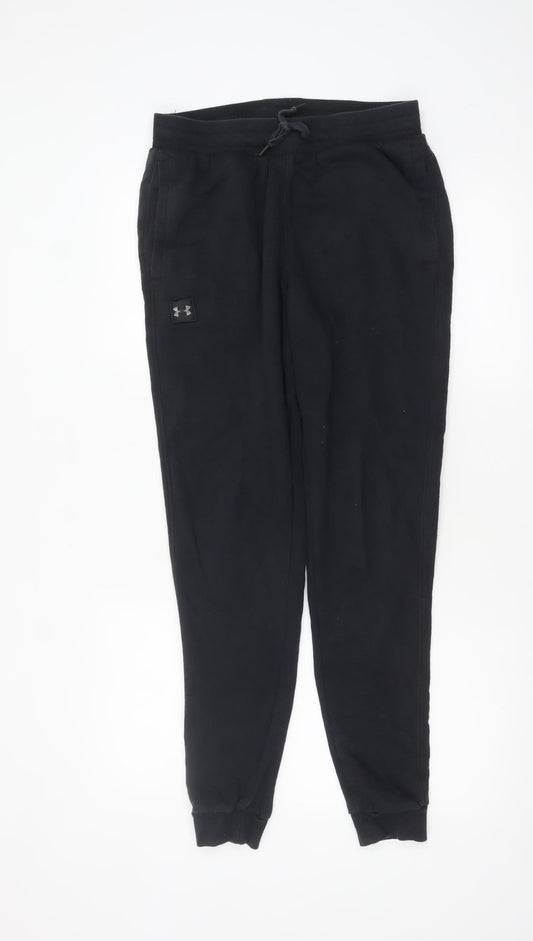 Under Armour Men's Black Joggers Medium Sweatpants Casual