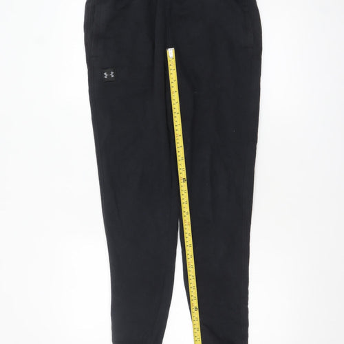 Under Armour Men's Black Joggers Medium Sweatpants Casual