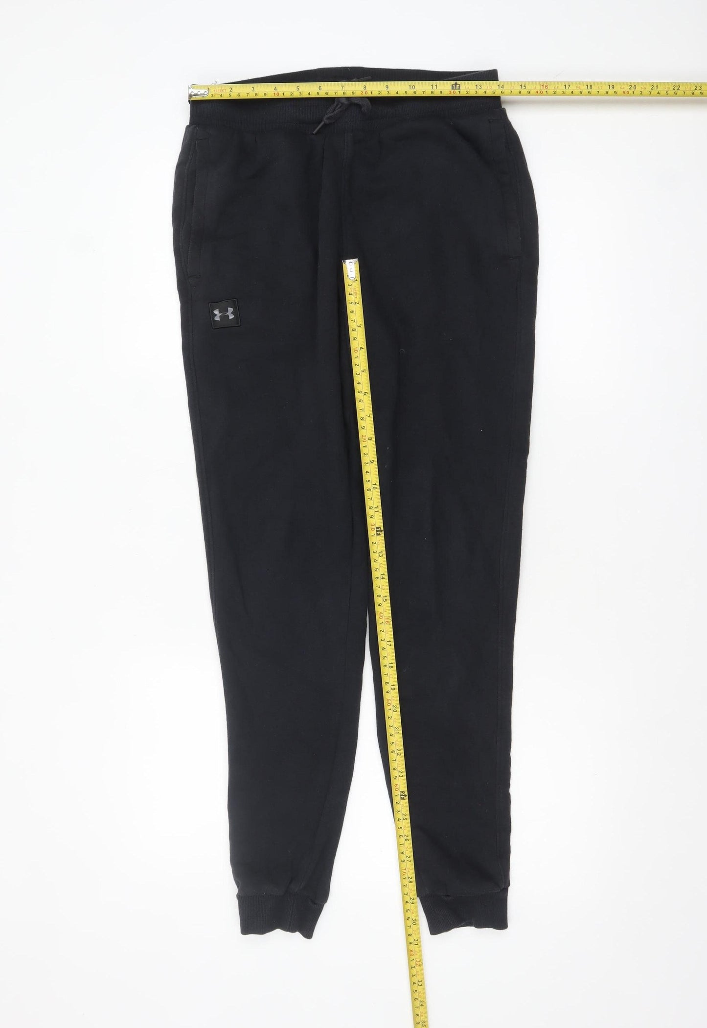 Under Armour Men's Black Joggers Medium Sweatpants Casual