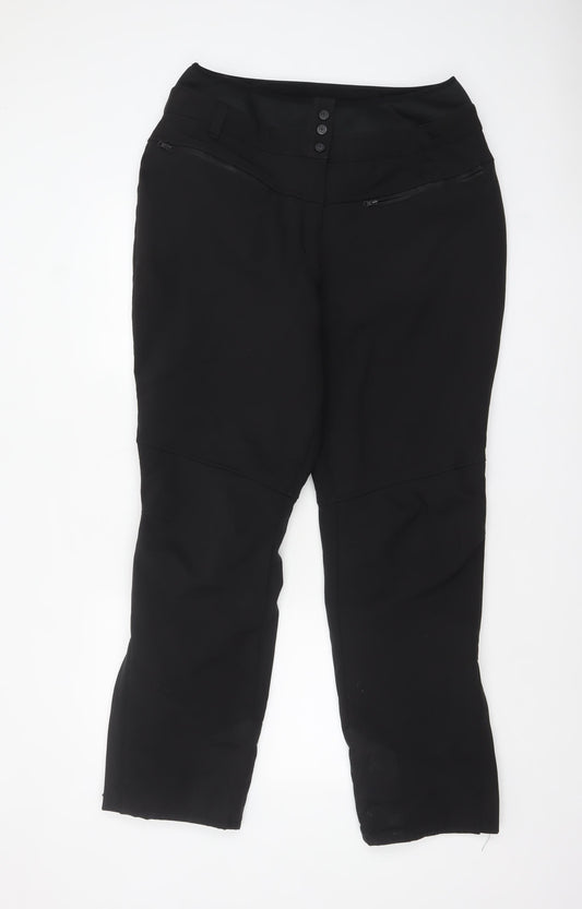 Mountain Warehouse Women’s Black Size 18 Insulated Waterproof Snow Pants