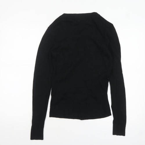 Gap Womens Black XS Cardigan Long Sleeve Cotton Knit