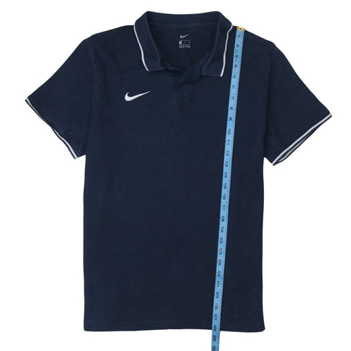 Nike Men's Blue XL Cotton Polo Shirt Short Sleeve Sports Top