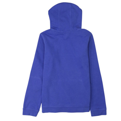 Nike Blue Teens Pullover Hoodie XL 158-170cm Logo Fleece Sweatshirt