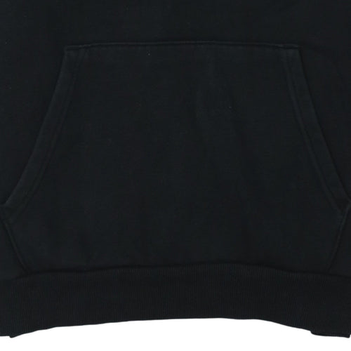 Puma Men's Black Small Pullover Hoodie Fleece Sweatshirt