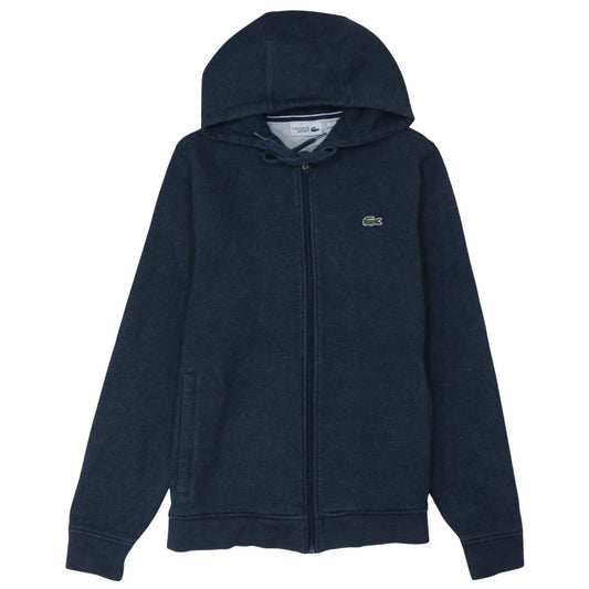 Lacoste Sport Mens Blue Full Zip Hoodie Size M Regular Fit