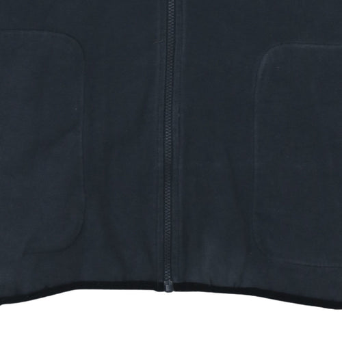 Nike Men's Black 2XL Full Zip Hooded Sports Sweatshirt