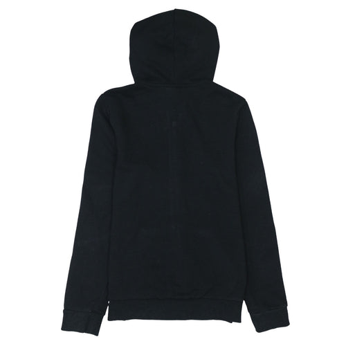Adidas Women's Black Full Zip Hoodie Size Small UK 8-10 Cotton Blend