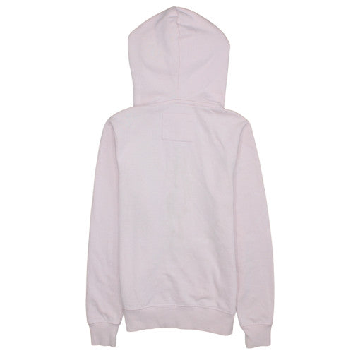 Diesel Women's Pink Full Zip Hoodie Size S Cotton Blend