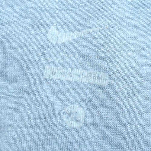 Nike Men’s Grey Full Zip Hoodie Size L Regular Fit Sportswear