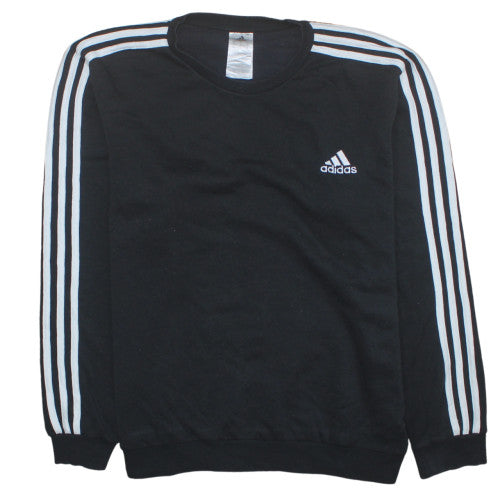 Adidas Men’s Black XL Long Sleeve Crew Neck Sports T-Shirt