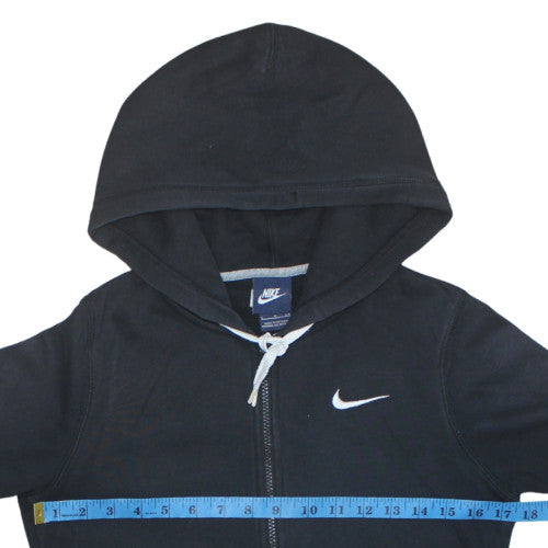 Nike Men's Black Full Zip Hoodie Small Lightweight Sportswear