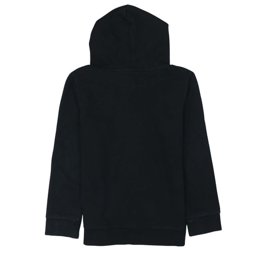 Puma Boys Black Pullover Hoodie 11-12 Years Long Sleeve Logo Sweatshirt