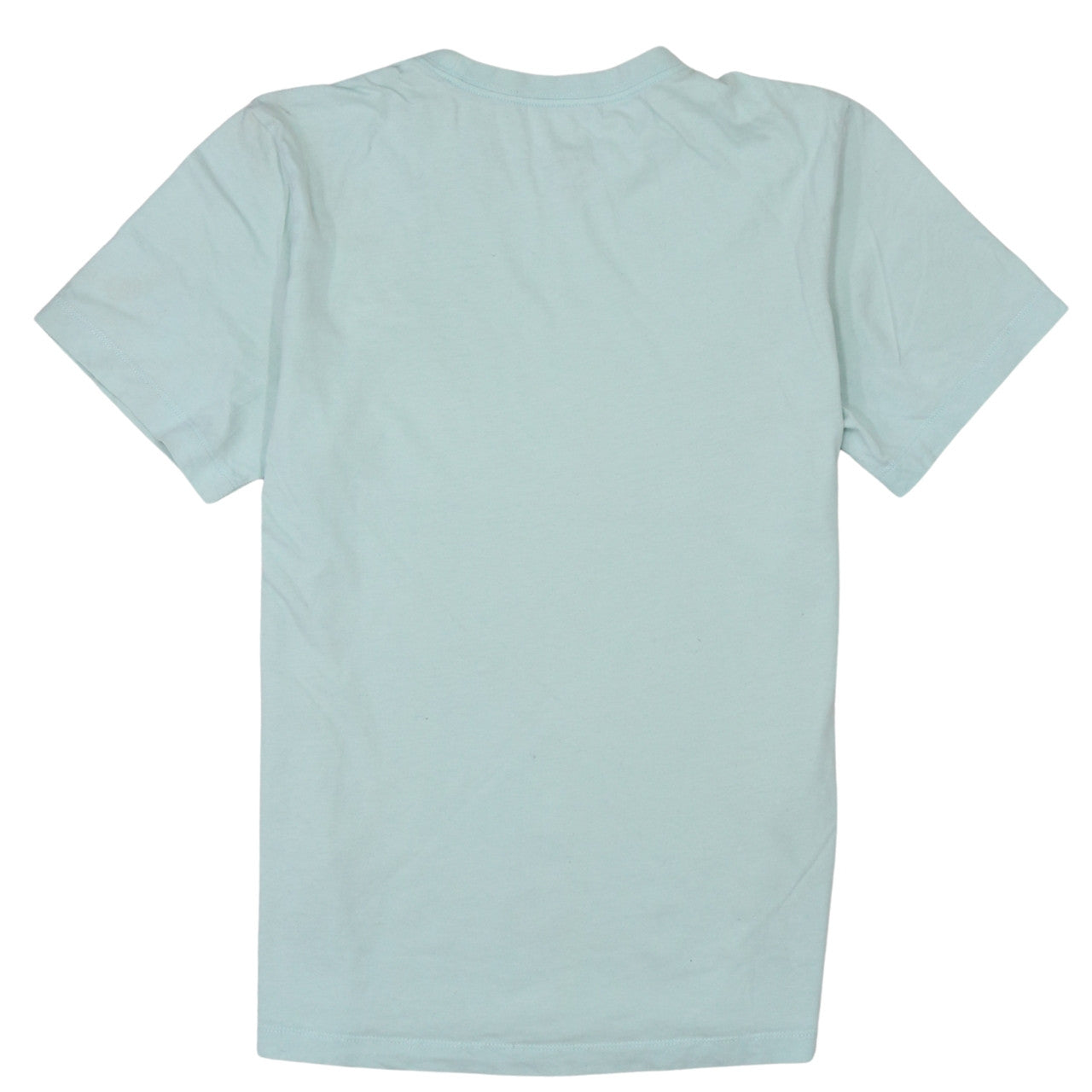 Nike Men's Green Small Crew Neck Cotton T-Shirt