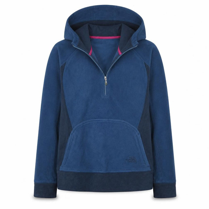 The North Face Women's Blue Fleece Pullover Hoodie Size M