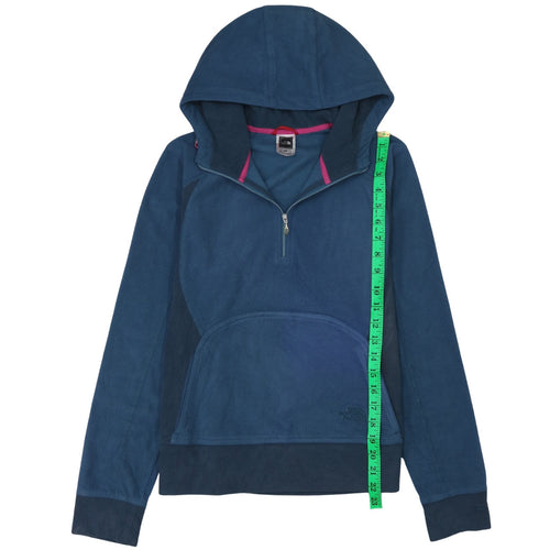 The North Face Women's Blue Fleece Pullover Hoodie Size M