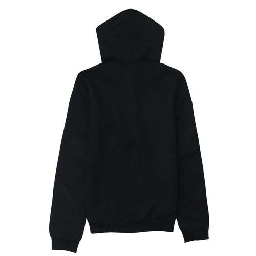 Adidas Women Black Full Zip Hoodie S 8-10 Logo Sportswear