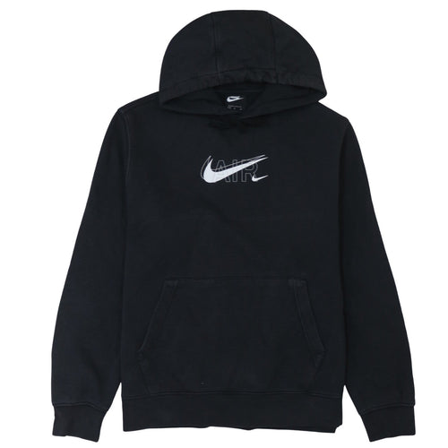 Nike Men's Black Pullover Hoodie M Sports Graphic Fleece