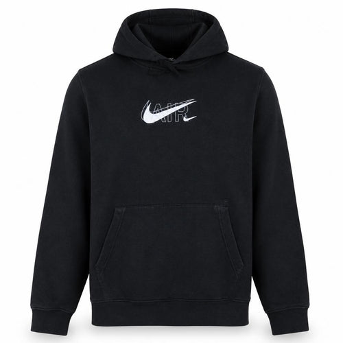 Nike Men's Black Pullover Hoodie M Sports Graphic Fleece