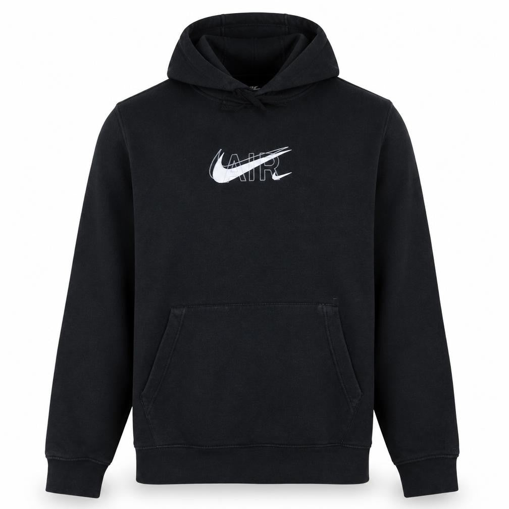 Nike Men's Black Pullover Hoodie M Sports Graphic Fleece