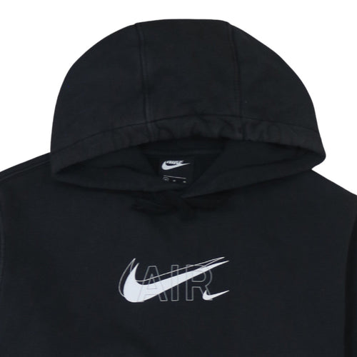 Nike Men's Black Pullover Hoodie M Sports Graphic Fleece