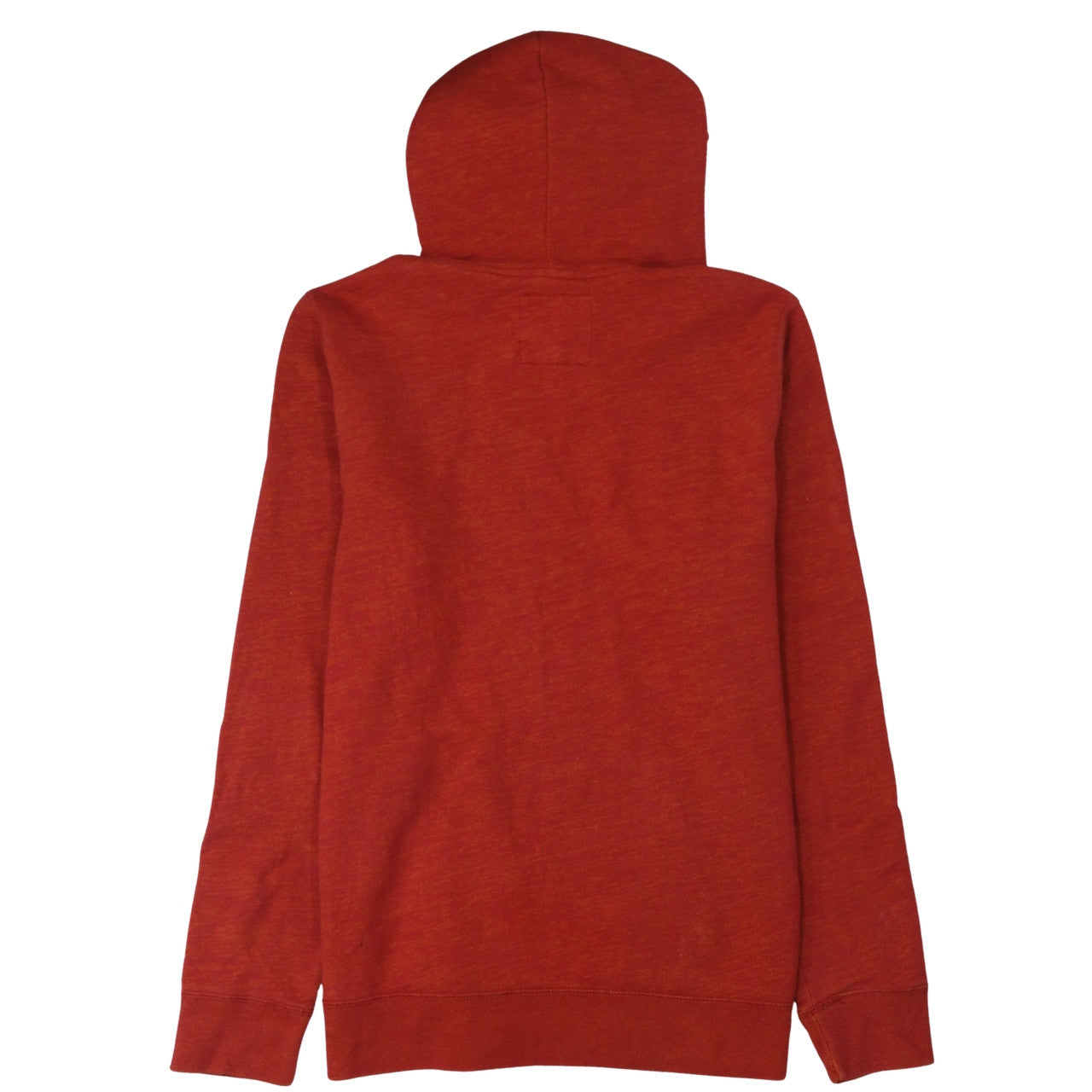 Hollister Men's Red Pullover Hoodie L Regular Fit Cotton Blend