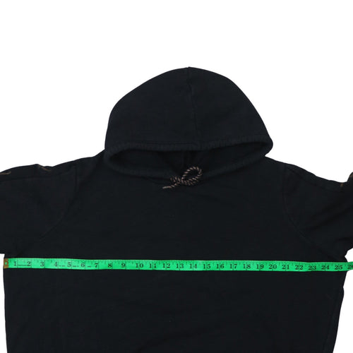 Disney at George Black Hoodie Women M Pullover Cotton Blend