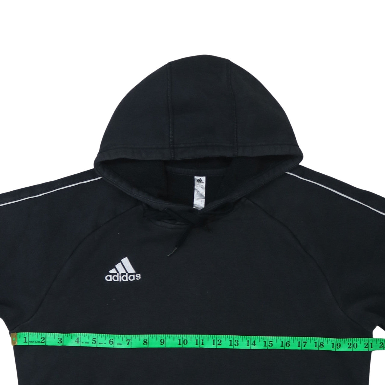 Adidas Men's Black Pullover Hoodie L Fleece Sportswear