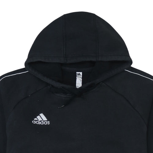 Adidas Men's Black Pullover Hoodie L Fleece Sportswear