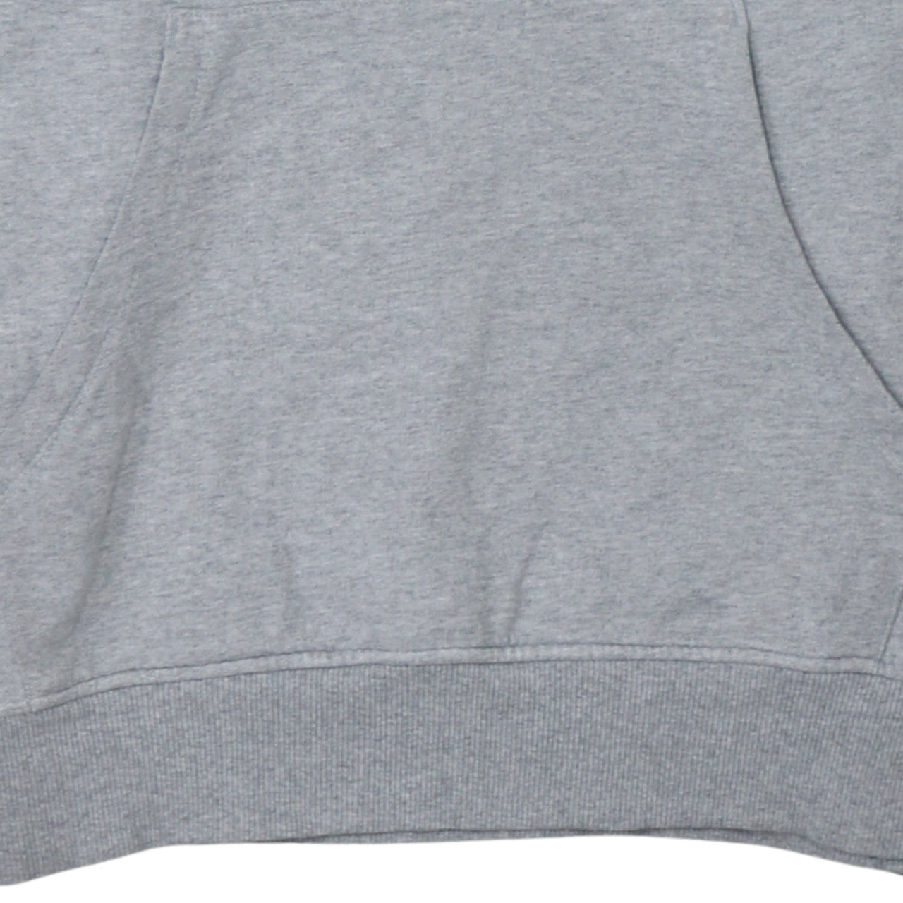 The North Face Men's Grey Pullover Hoodie M Cotton Blend Logo Sweatshirt