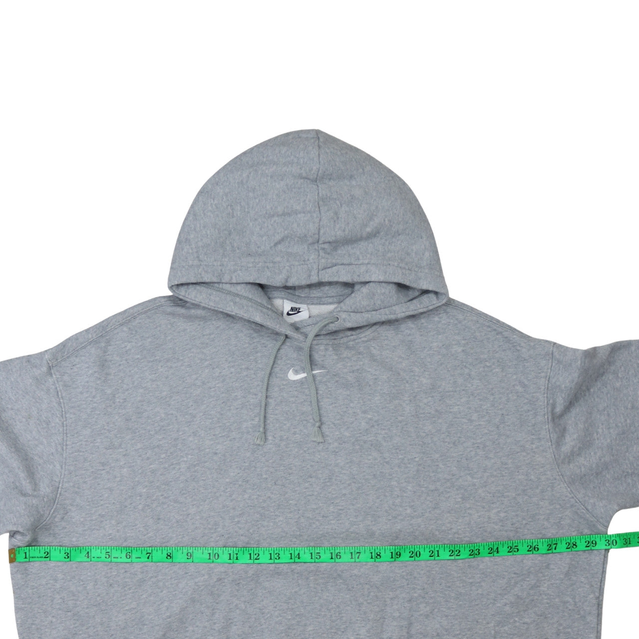 Nike Men's Grey XL Pullover Hoodie Fleece Regular Fit Sportswear