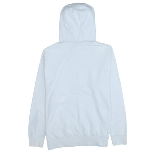 Nike Men's White Pullover Hoodie L Sports Logo Fleece