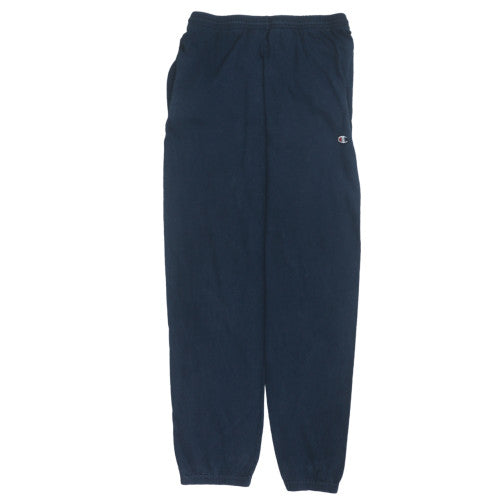 Champion Men's Blue Small Sweatpants Regular Fit Elastic Waist