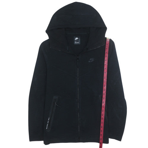 Nike Men's Black Full Zip Hoodie M Regular Fit Sportswear