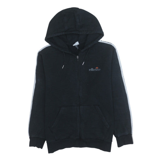 Ellesse Mens Black Full Zip Hoodie Size M Hooded Sportswear